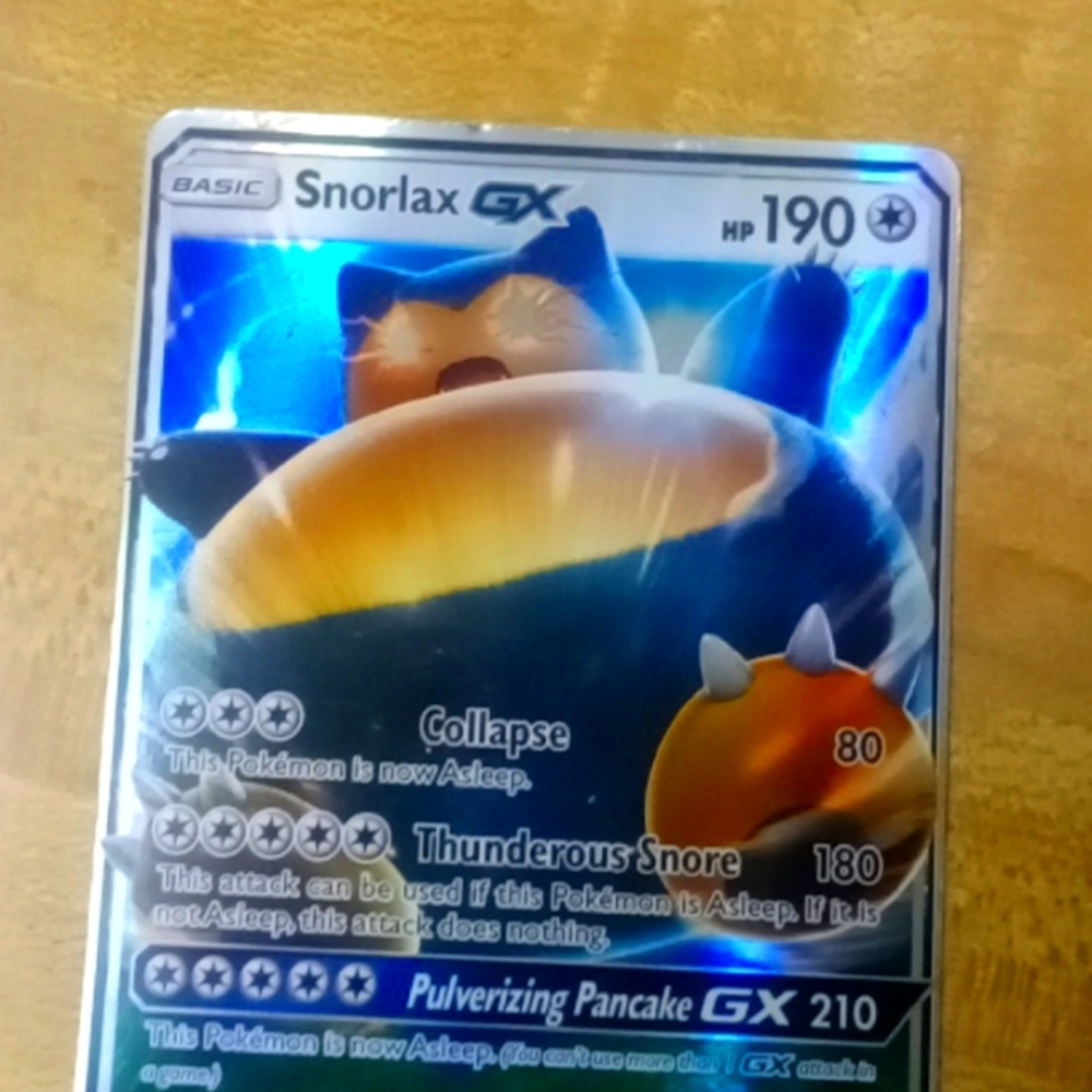 Snorlax GX Pokemon